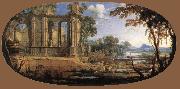 PATEL, Pierre Landscape with Ruins af Germany oil painting artist